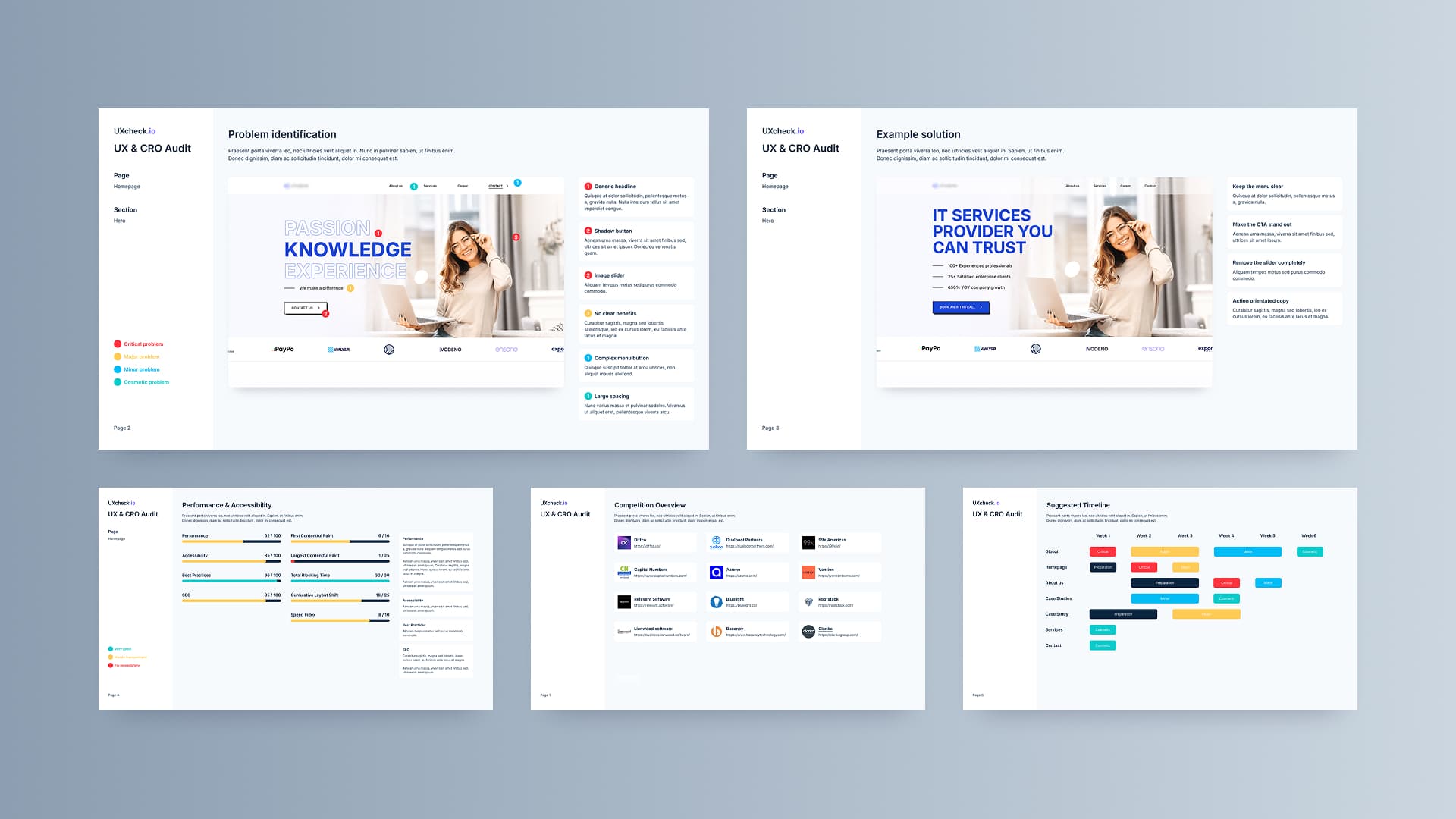 Audit preview example